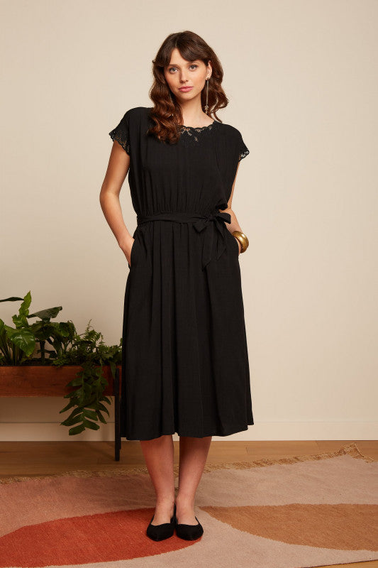 KING LOUIE  Betty Dress Aurelie Embroidery